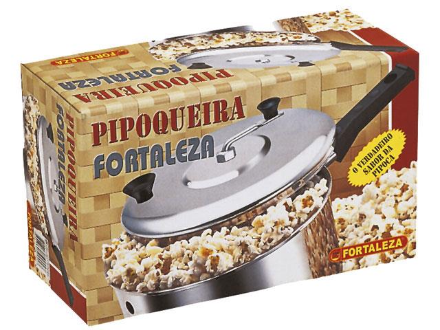 Pipoqueira Alumínio Fortaleza Panelik 20 cm 2,7 Litros - 3