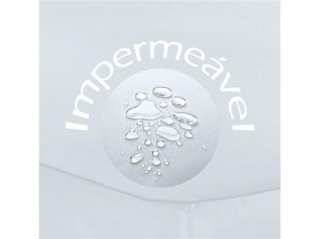 Protetor de Colchão Buettner Fix Impermeável Branco Casal - 1