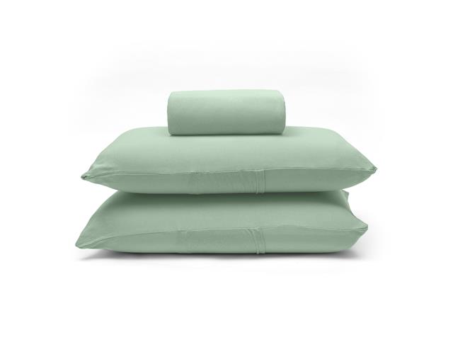Jogo de Cama Queen Buettner Basic Rolinho Verde Alecrim 3 Peças - 1
