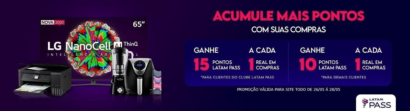LATAM Pontostore 15 pontos