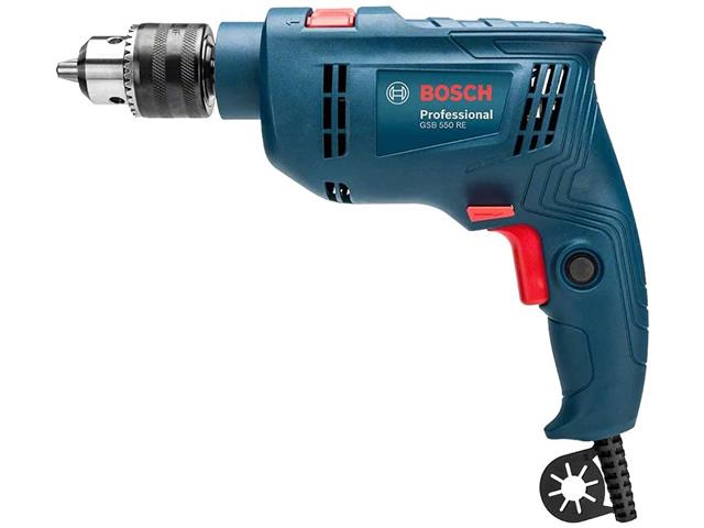 Furadeira de Impacto Bosch GSB 550 com Maleta 550W 220V - 2