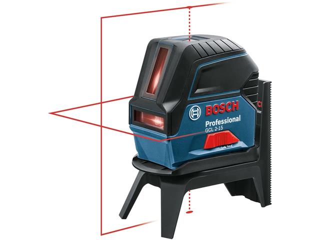Nível Laser Bosch GCL 2-15 15m com Pontos de Prumo e Suporte - 2