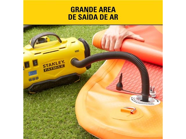 Inflador Compressor Stanley SCE520 Bare 20v Sem Bateria 110V - 4
