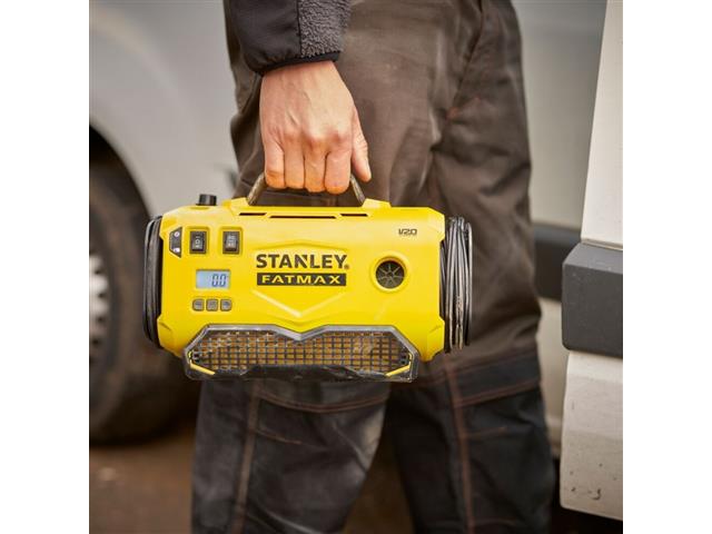 Inflador Compressor Stanley SCE520 Bare 20v Sem Bateria 110V - 6