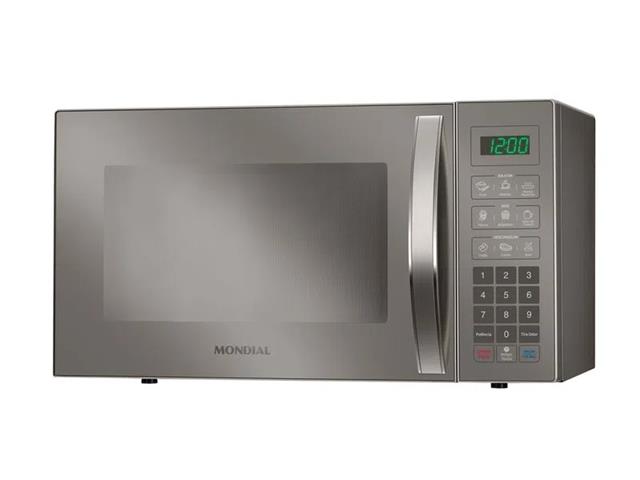 Micro Ondas Mondial Espelhado 34 Litros 1400W ...