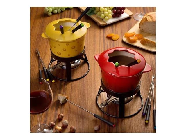 Conjunto para Fondue Haus Sauté Vermelho 10 Peças - 3