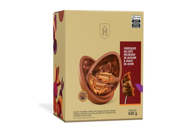 Ovo de Páscoa Havanna Ao Leite com Alfajor Doce de Leite 630G - 1