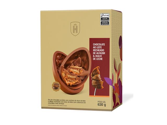 Ovo de Páscoa Havanna Ao Leite com Alfajor Doce de Leite 630G