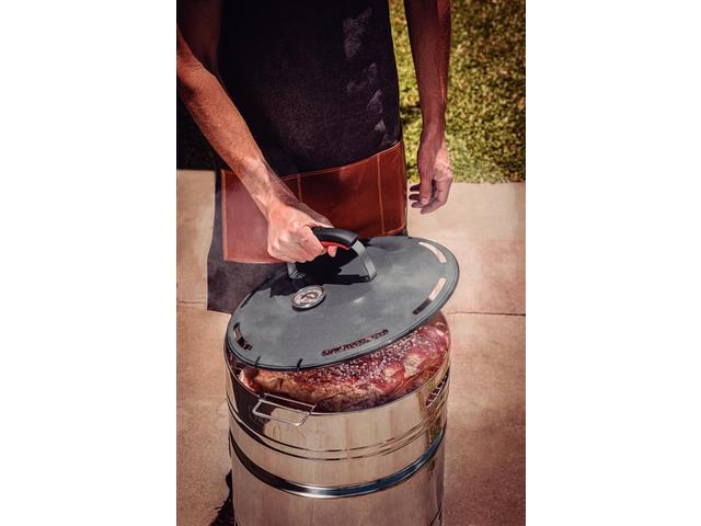 Tampa para Churrasqueira TCP-400 Tramontina em Aço Carbono Esmaltado - 2