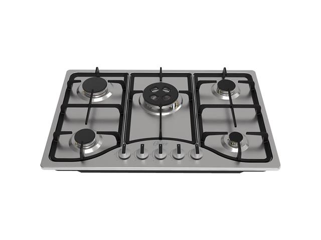 Cooktop a Gás Inox 5 Bocas Oster OTOP701 Semiprofissional Bivolt - 1