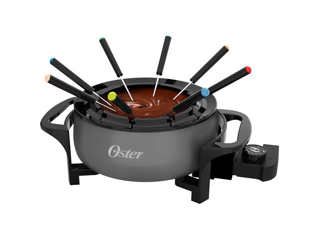 Panela Elétrica para Fondue Oster Cinza 1000W 220V - 1