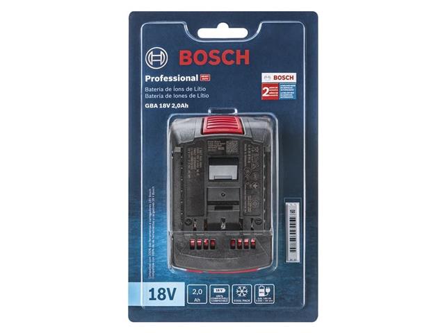 Bateria 18V Bosch GBA 2.0 Ah 18V - 2