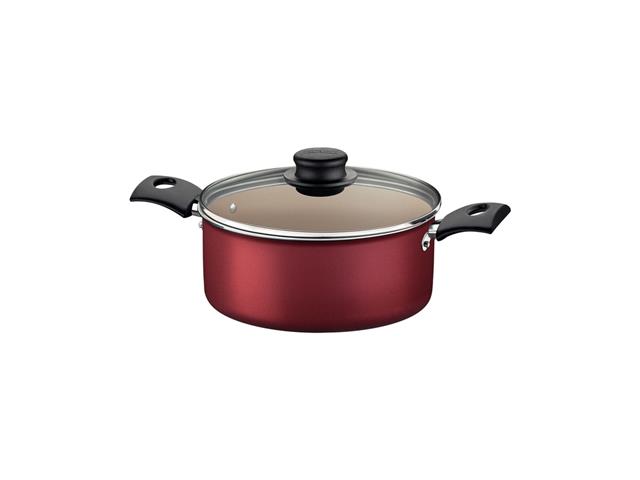 Caçarola Tramontina Turim Antiaderente Starflon Max Vermelha 20CM - 2