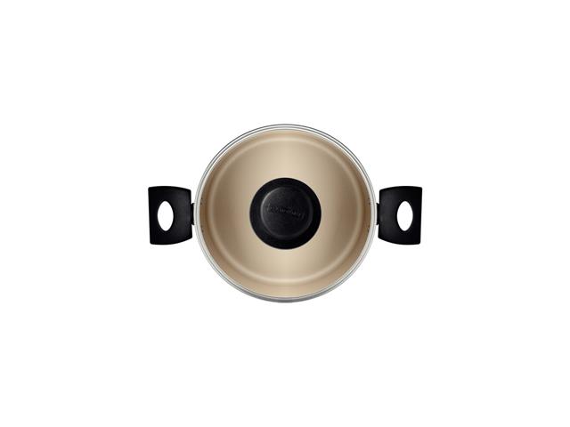 Caçarola Tramontina Turim Antiaderente Starflon Max Vermelha 20CM - 1