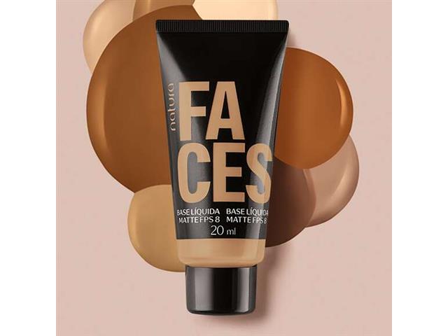 Base Líquida Checkmatte Natura Faces 23 F - 1