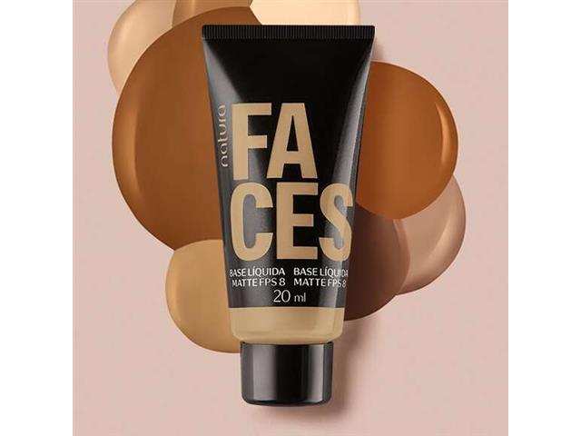 Base Líquida Checkmatte Natura Faces 20 N - 1