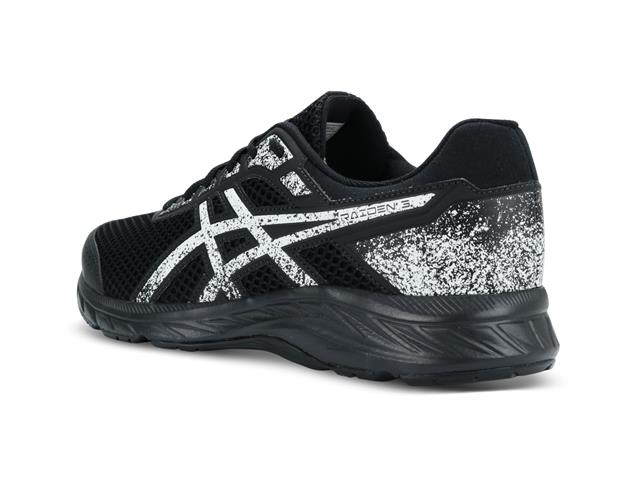 Tênis Asics Raiden 3 Black/White Masc Tam 41 - 3