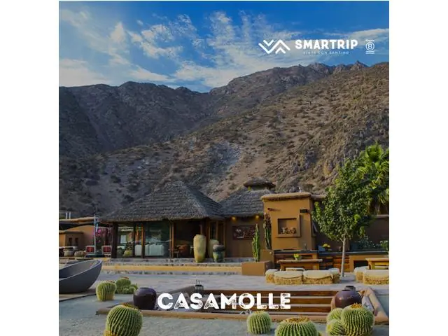 2 Noches Hotel CasaMolle en Valle del Elqui 2 personas