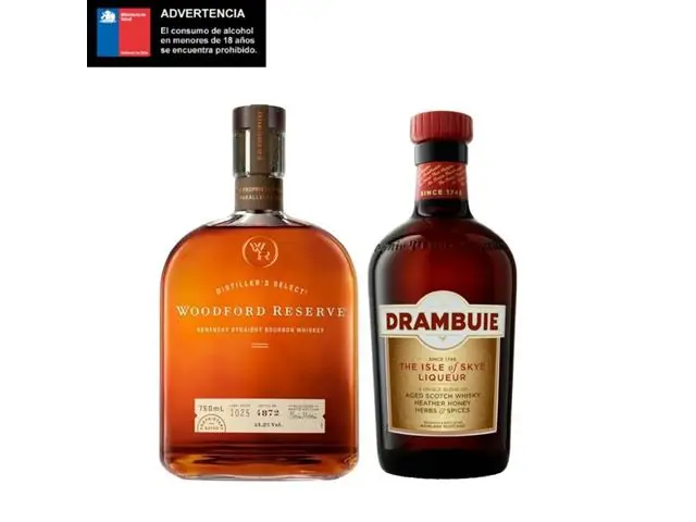 Pack Tennessee Whisky Woodford 750cc + Licor Drambuie 750cc