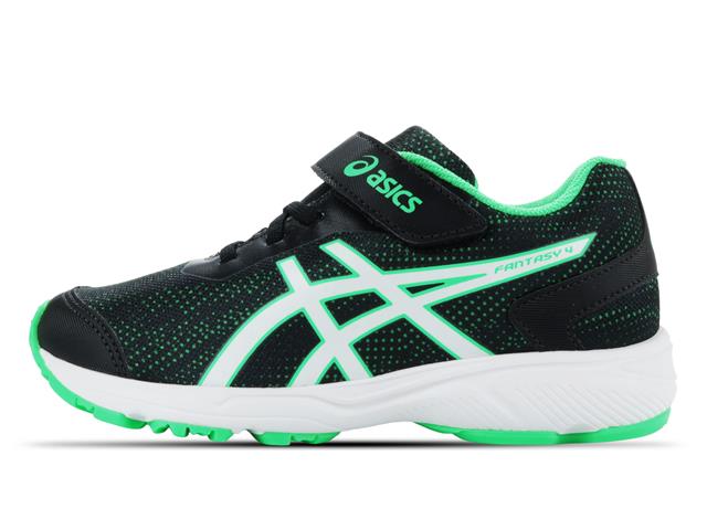 Tênis Infantil Asics Fantasy 4 Black/New Leaf Tam 26 - 2