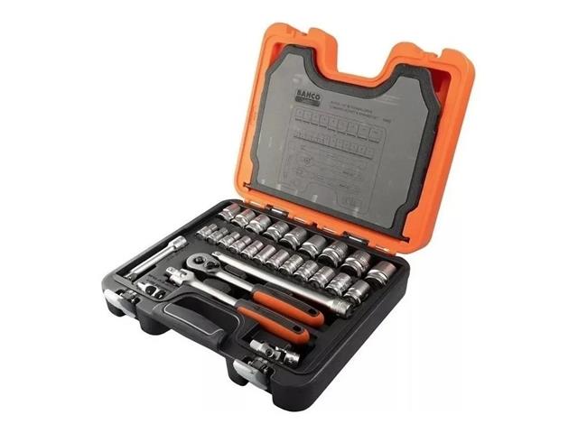 Set de Bocallaves y Accesorios Bahco 1/2 S400-A