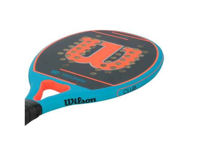 Raquete de Beach Tennis Wilson Tryumph Azul e Preta WRBT04004005 - 2
