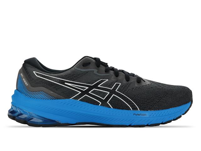 Tênis Asics GT-1000 11 Black/Electric Blue Masc Tam 39 - 1