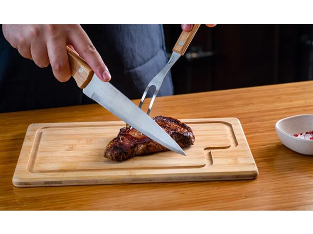 Conjunto para Churrasco em Bambu 3 Peças - 2