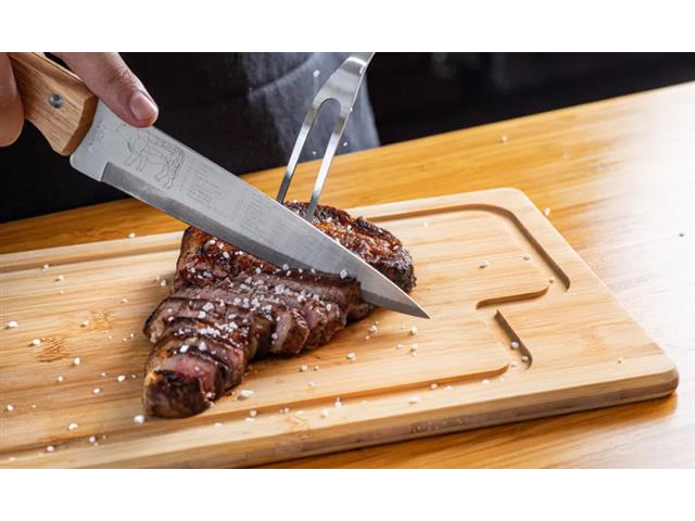 Conjunto para Churrasco em Bambu 3 Peças - 3