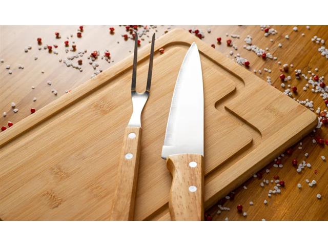 Conjunto para Churrasco em Bambu 3 Peças - 4