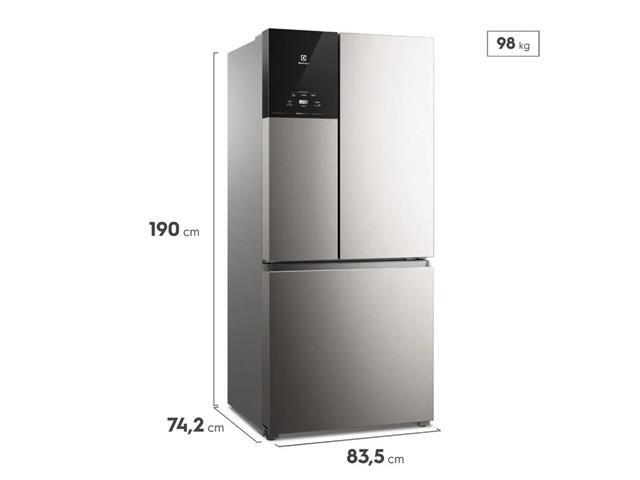 Geladeira Electrolux IM8S Multidoor Efficient InoxLook 590 Litros - 2