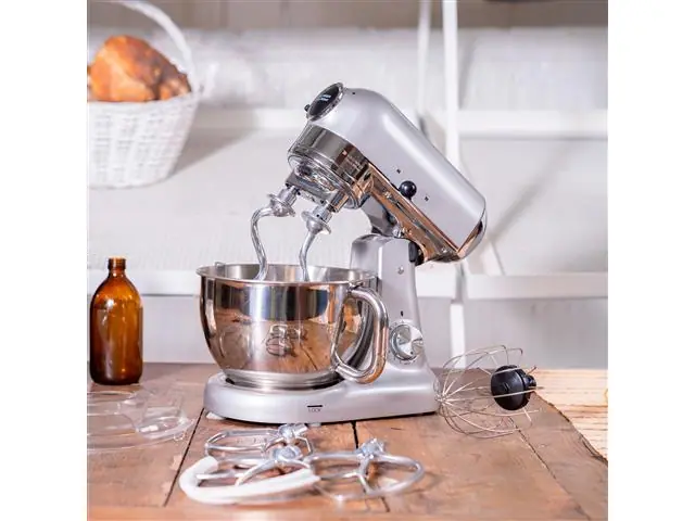 Batidora de Pedestal Hook Mixer Silver 4, 7Lt EasyWays