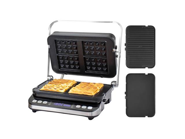Plancha - parrilla, Waffles, Sandwich , Panini Lets Grill 3 en 1