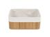 Cesta Retangular Mundiart 27x17/11cm - 1