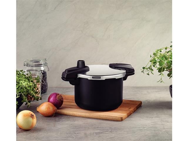 Panela de Pressão Tramontina Arizona Antiaderente Preta 20CM - 2