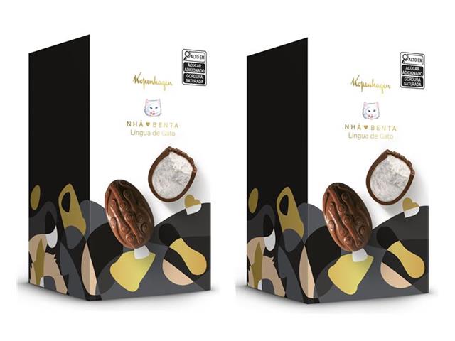 Combo 2 Ovos de Páscoa Kopenhagen Nhá benta & Língua de Gato Special