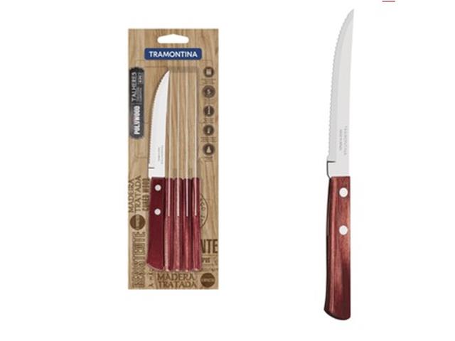 Juego de cuchillos para asado Tramontina de 6 piezas