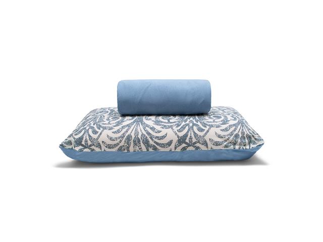 Jogo de Cama Solteiro Buettner Basic Lucerna Azul - 1