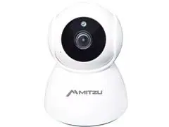 Cámara Mitzu  robotizada Wi-Fi 360° infrarrojo Blanca - 1