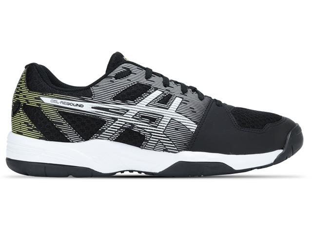 Tênis Asics Gel-Rebound Black/Mid Grey Masc Tam 41 - 1