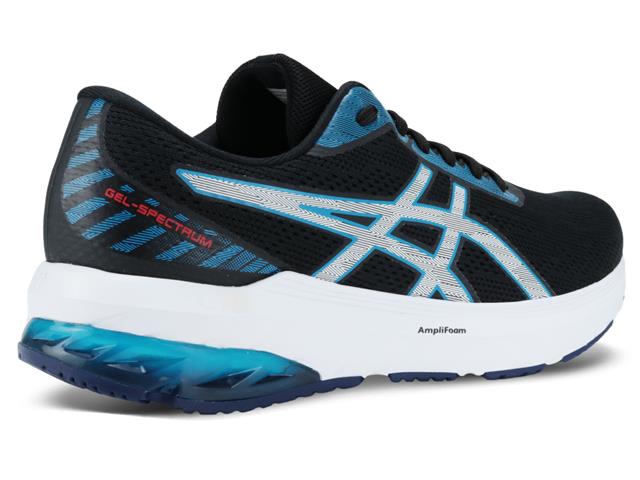 Tênis Asics Gel-Spectrum Black/Reborn Blue Masc Tam 40 - 5