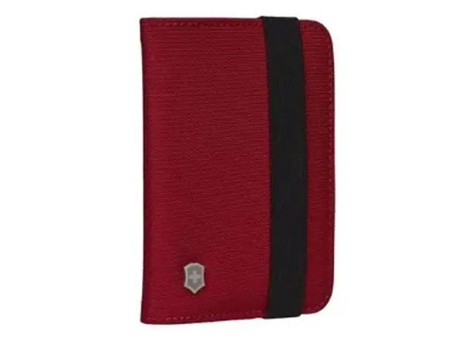 Porta pasaportes Victorinox protección RFID Rojo