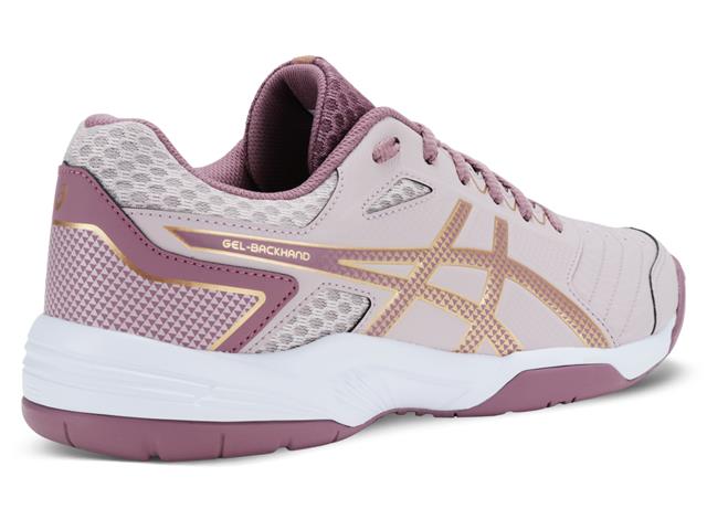 Tênis Asics Gel-Backhand Watershed Rose/Pure Gold Fem