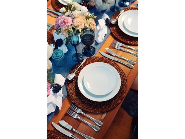 Kit Prato Sobremesa Tramontina Sophia em Porcelana Decorada 6 Peças - 2