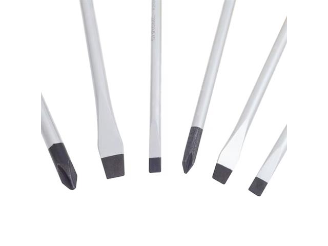 Jogo De Chave De Fenda Stanley Emborrachada 6 Pc - 3