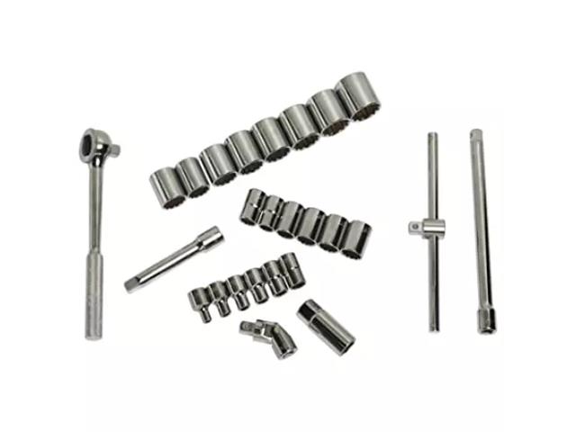 Jogo De Soquetes estriad Mm 1/2 C/Qtd25 Stanley - 1