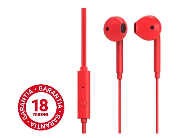 Fone de Ouvido com Fio Lity Vermelho (EPH-102) - 0