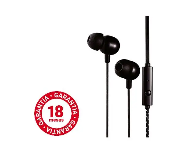 Fone Intra Auricular com cabo Trançado Lity PT/BC (EPH-301) - 0