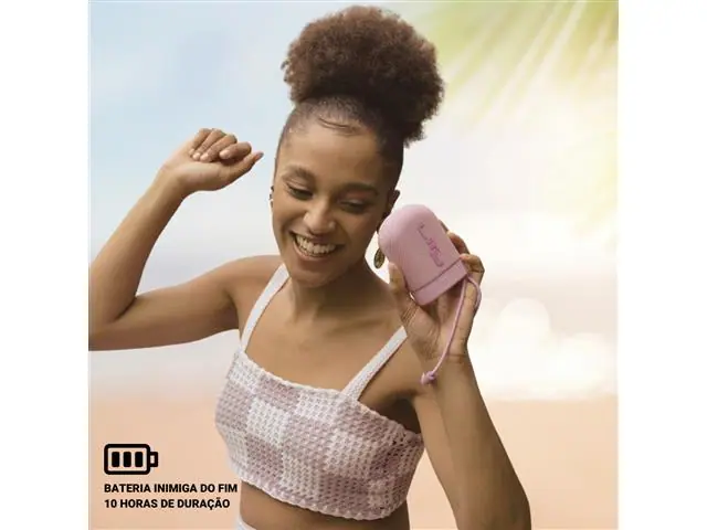 Caixa de Som Bluetooth IP67 5W Lity Vermelha B10 - 3