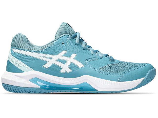 Tênis Asics Gel-Dedicate 8 Gris Blue/White Fem Tam 37 - 1
